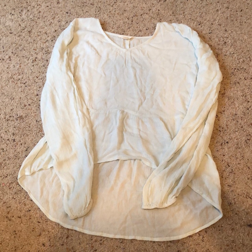sheer top from tjmaxx